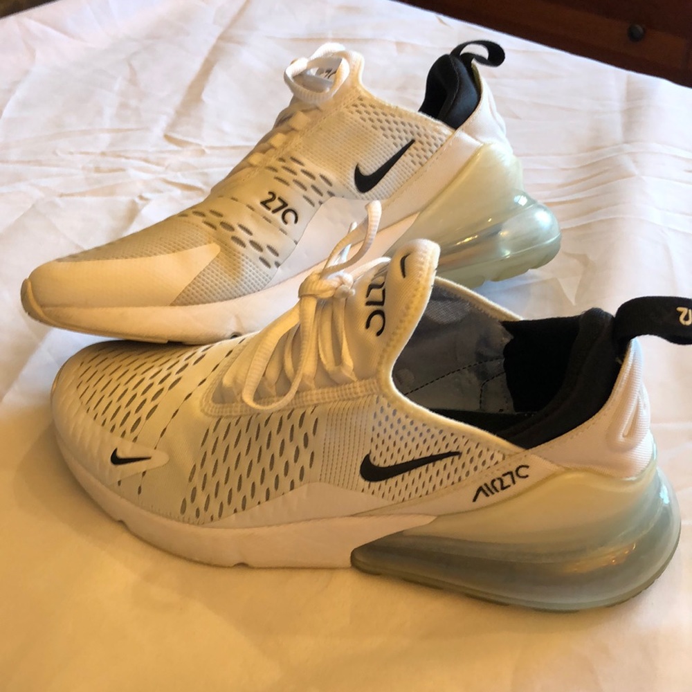 Nike Air 27C All white mens sneaker